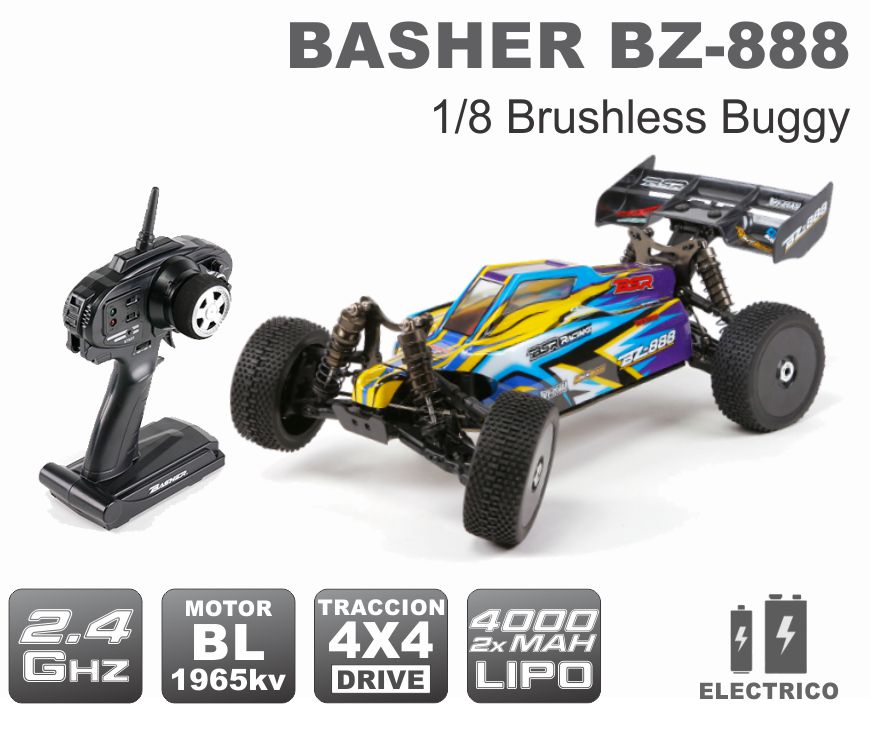 Buggy BASHER BZ888 RC Nitro Argentina